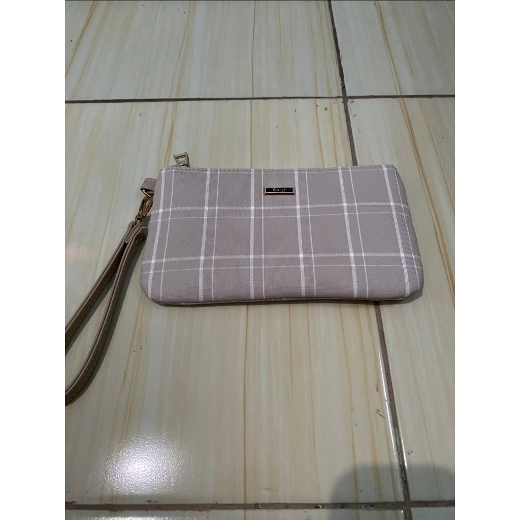 (preloved)ENJI Pouch bag wanita dompet