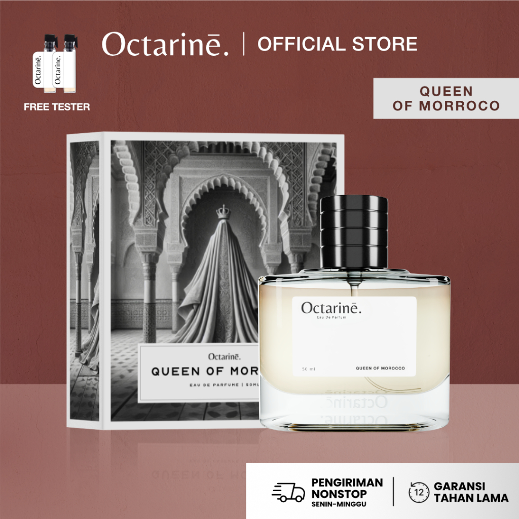 Queen of Morocco - Parfum Wanita Aroma Woody Warm Spicy by Octarine
