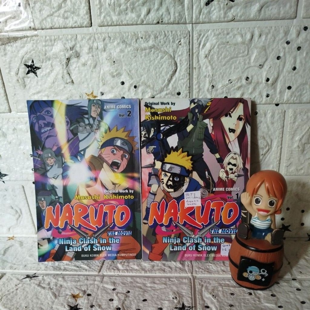 Komik Naruto Movie Ninja Clash In The Snow 1 & 2 Full Color Set Ke-3