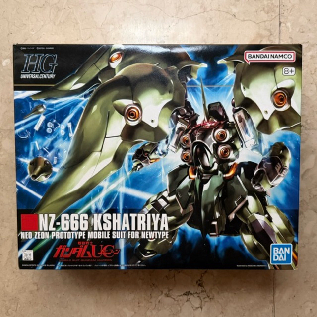 HG 1/144 NZ-666 Kshatriya Bandai MIB