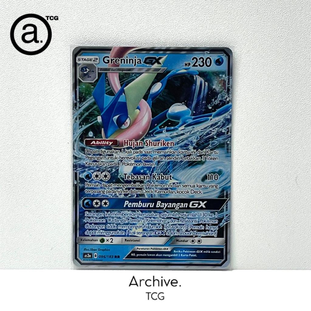 Greninja GX (096/183) Pokemon Indonesia ~ Bayangan Tersembunyi (Set A) AS3A