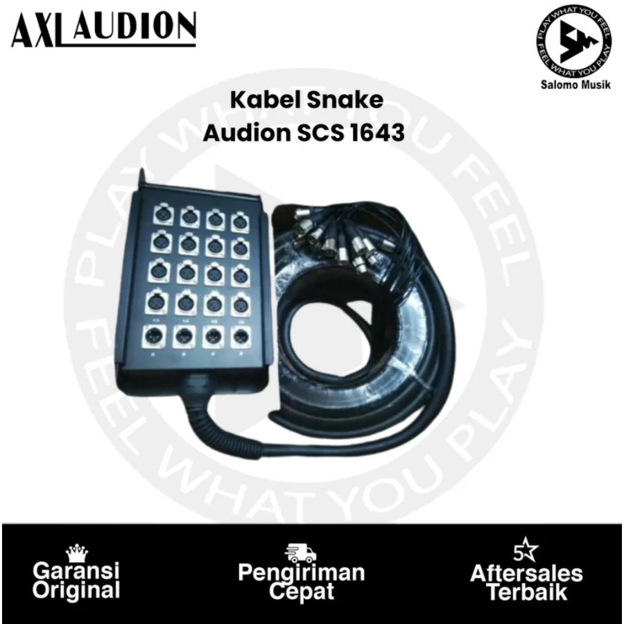 Kabel Snake AXL Audion SCS1643 Original