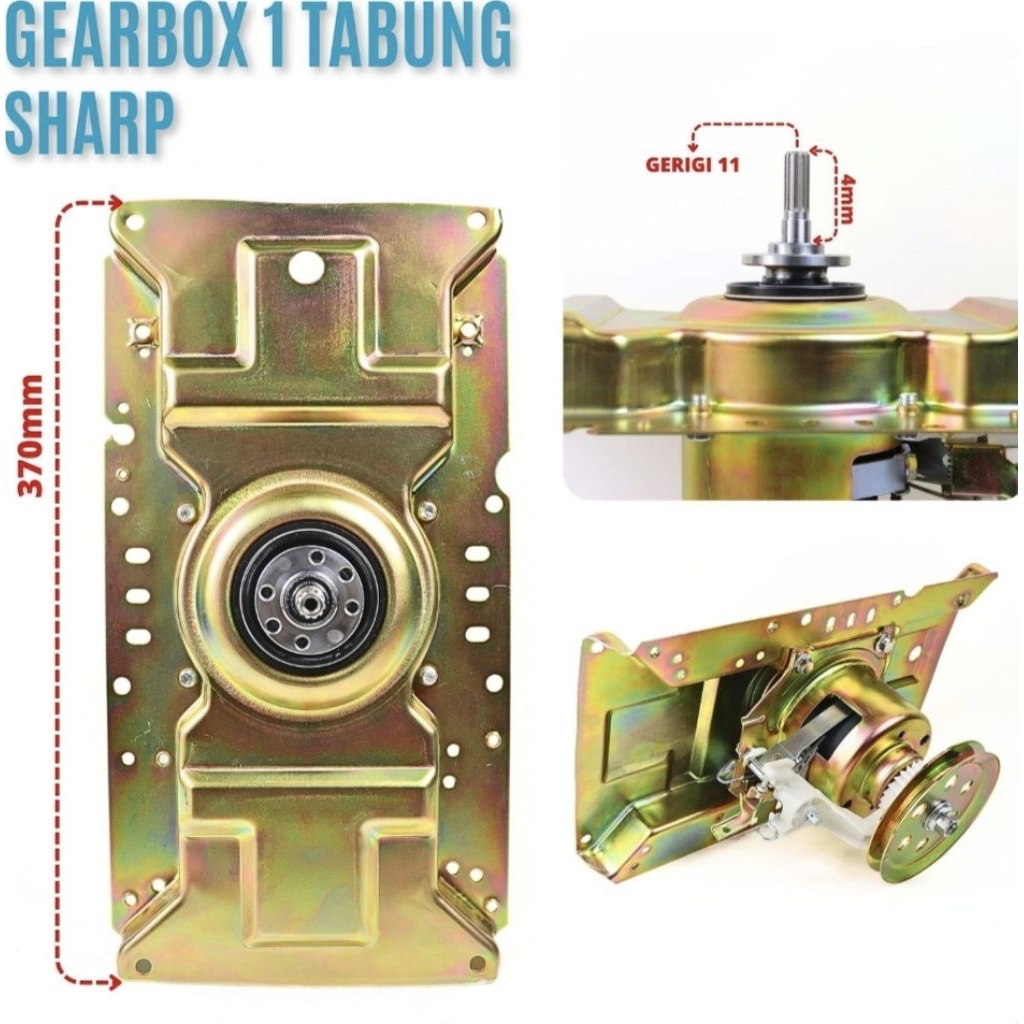 Gearbox Mesin Cuci Sharp 1 Tabung Gearbok 1 Tabung Sharp Mesin Cuci Otomatis Best seller