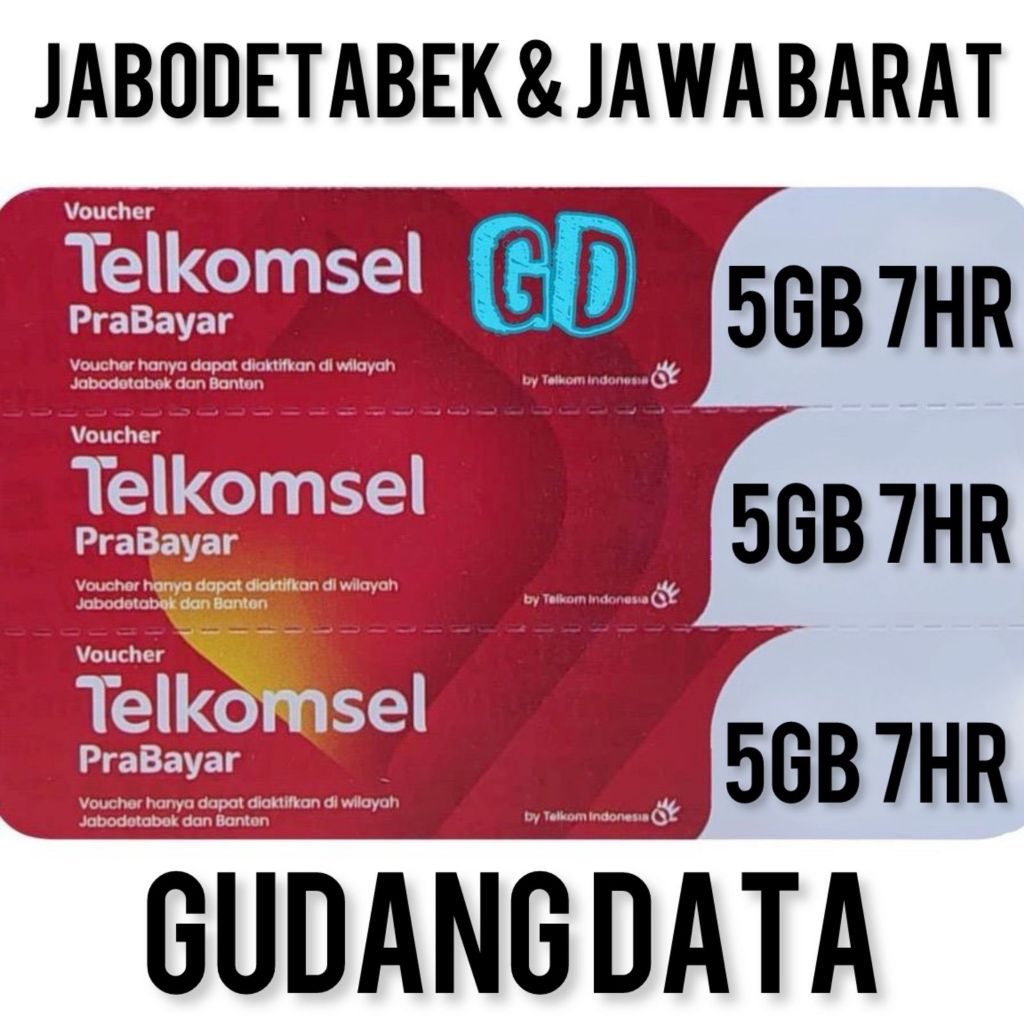 Voucher Telkomsel 5GB 7Hari