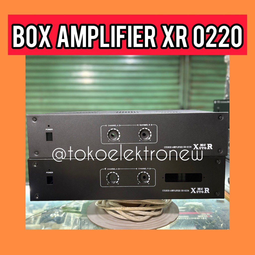 BOX POWER AMPLIFIER XR 0220