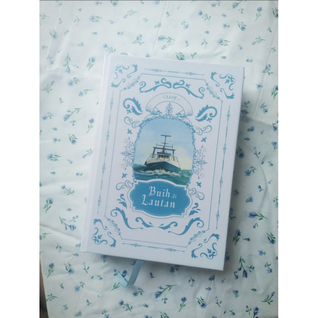 preloved novel buih di lautan by caay HARD COVER