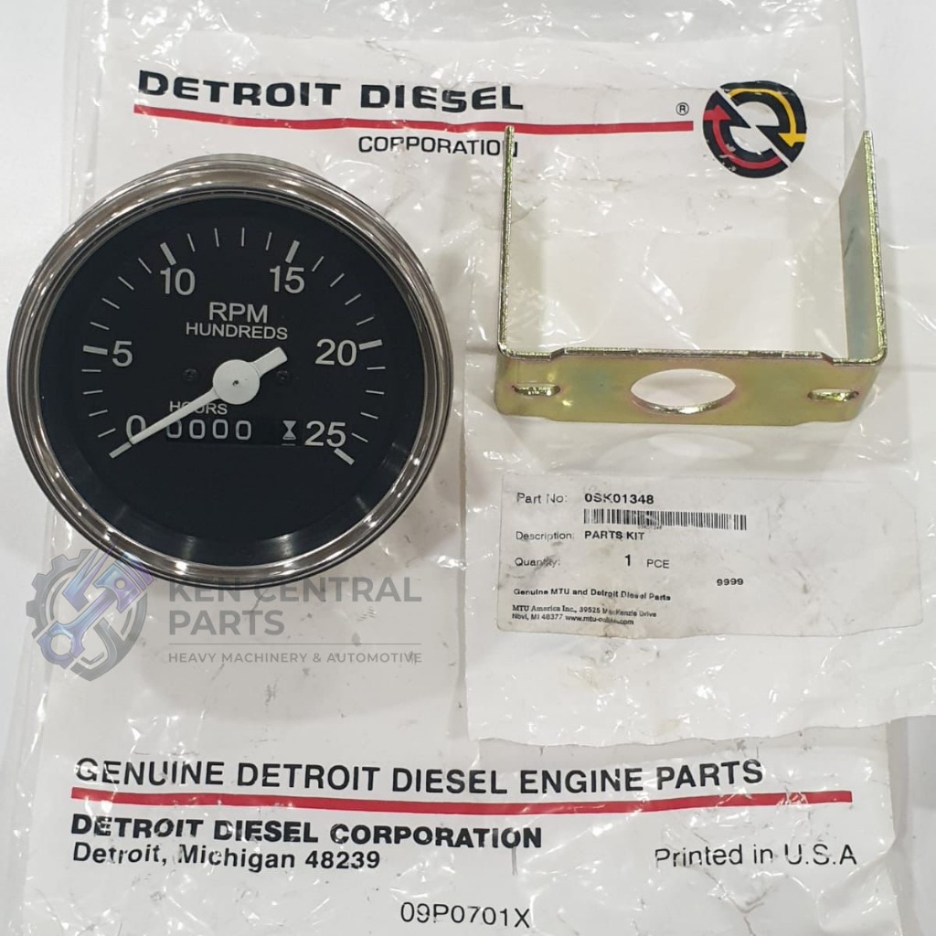 Detroit Diesel Tachometer RPM 0-25 Genuine
