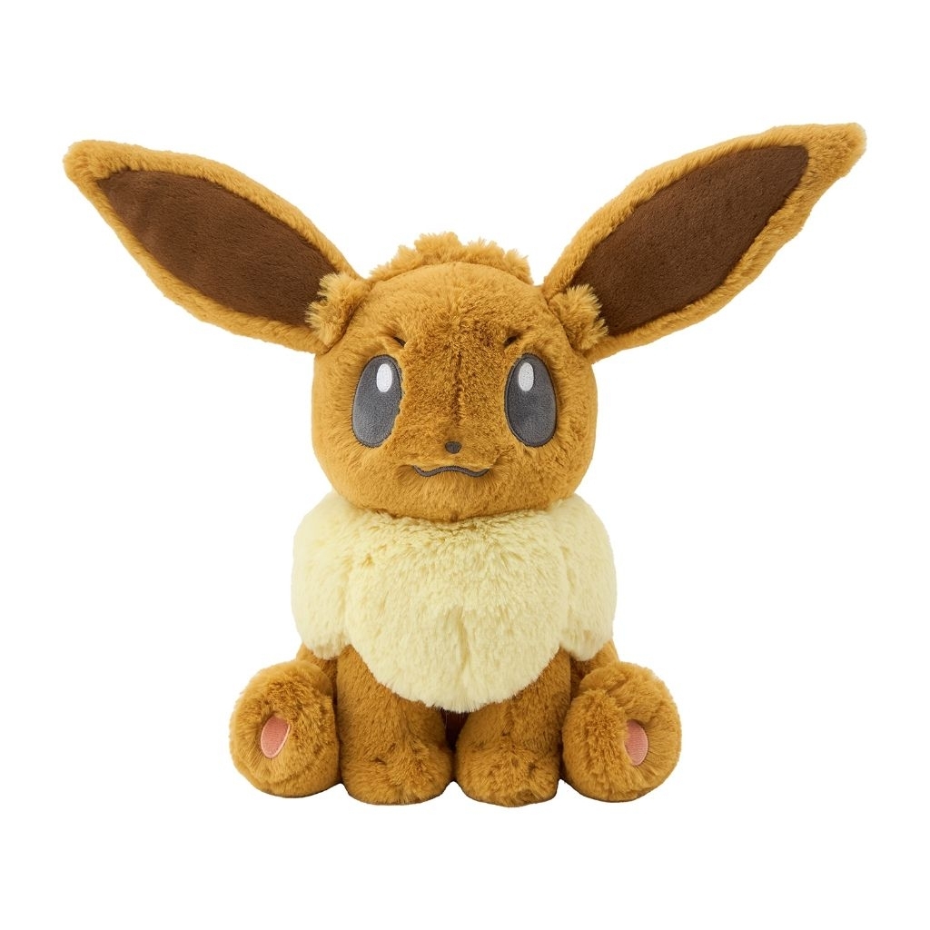 Pokemon Center Fluffy Eevee Doll