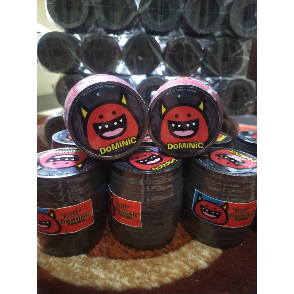 1slop 10pcs gelasan matot dominic 1000yrd