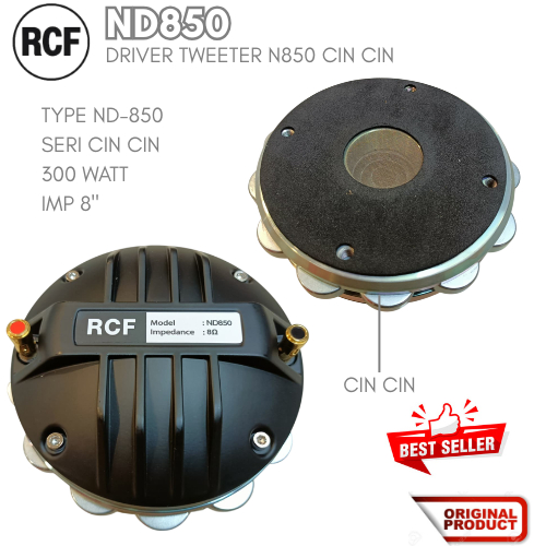 Tweeter RCF Drive Tweeter ND - 850 CINCIN DRIVER TWEETER 500 WATT