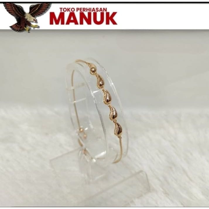 Gelang Italy Santa | Gelang Emas 2gr | Emas 8K/375