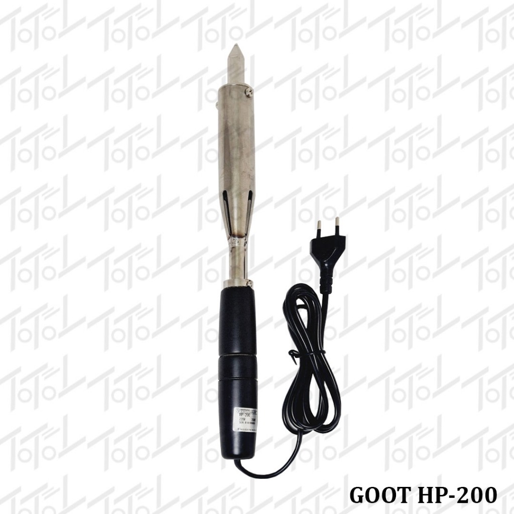 GOOT Solder 200 watt HP200 / Solder 200W / Heavy Duty Soldering Iron / Solder Patri Lurus / Sheet Me