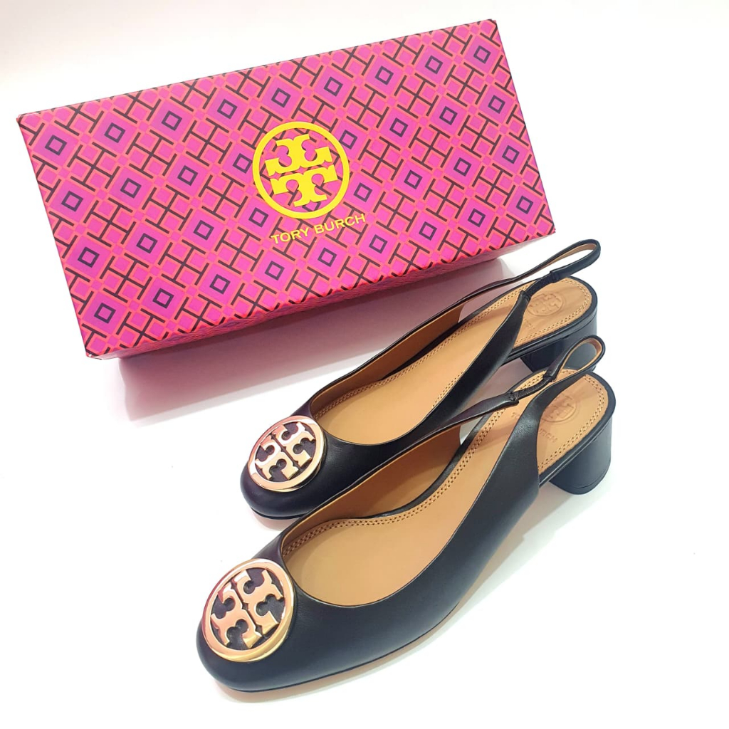 Tory Burch Benton Heels Ladies Shoes (Sepatu Hak Wanita) 100% Original - Brand New
