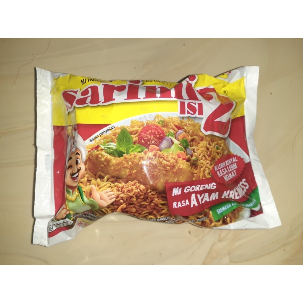 SARIMI GORENG AYAM KREMES ISI 2