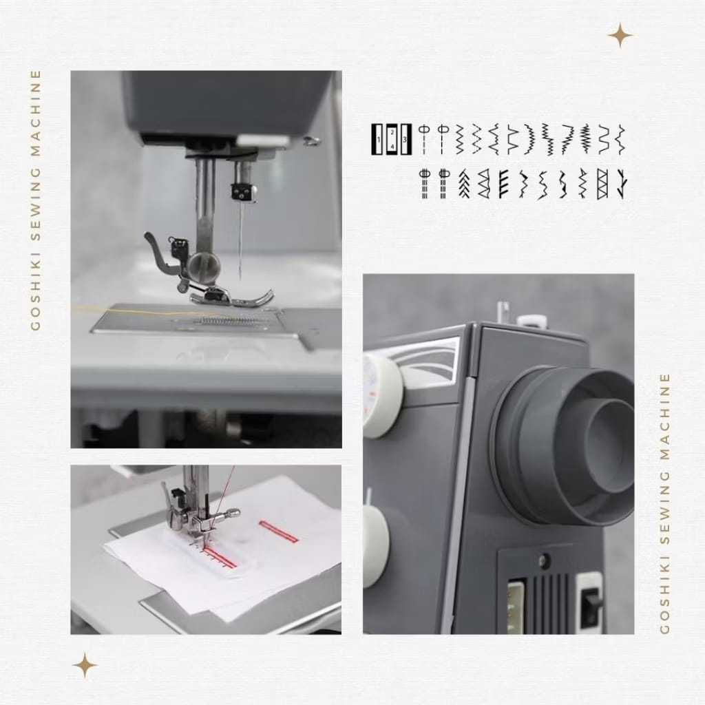 SINGER Flatbed 984 - Mesin Jahit Semi Portable | Mesin Jahit Multifungsi Portable SINGER 984