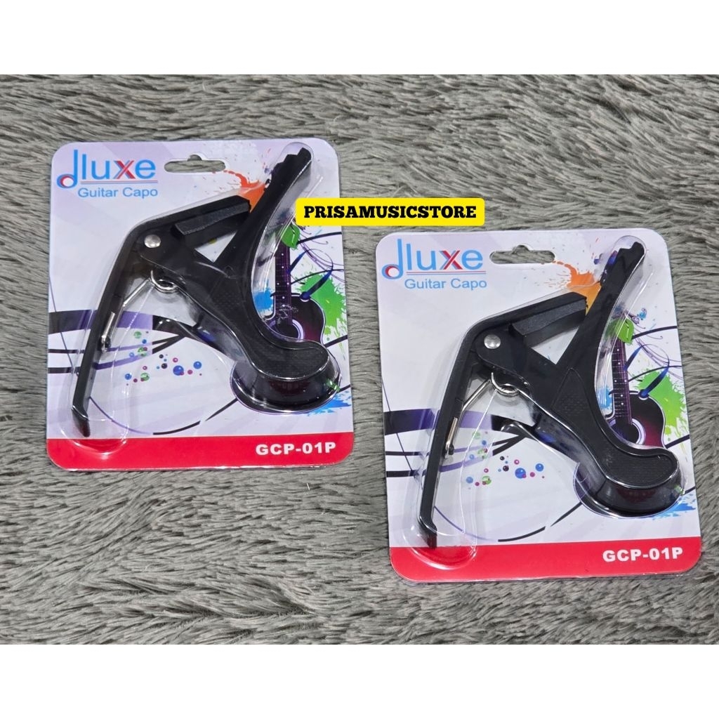 Capo Gitar Dluxe Akustik dan Klasik - Capo Plastik Dluxe - Capo Gitar Dluxe Original