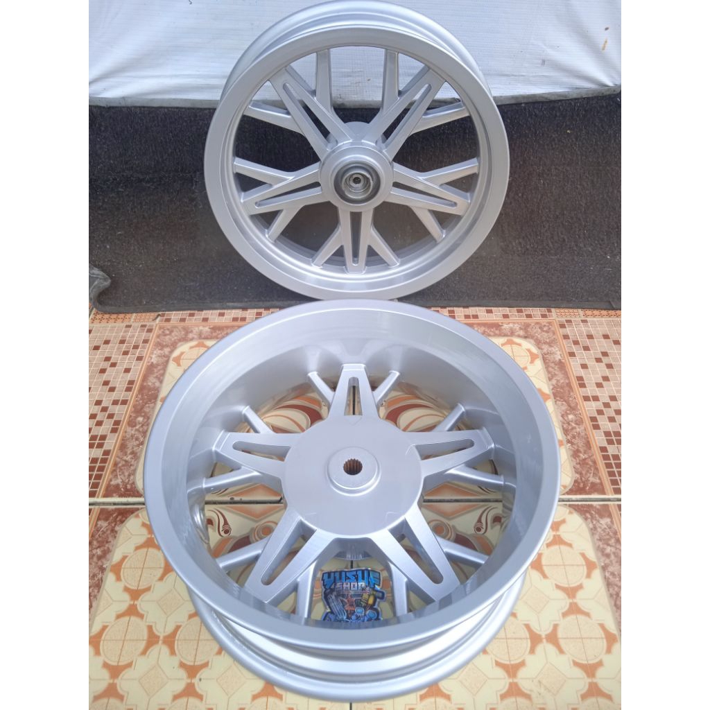 velg Rotora mio fino soul nouvo depan 3 inci brlakang 5 inci