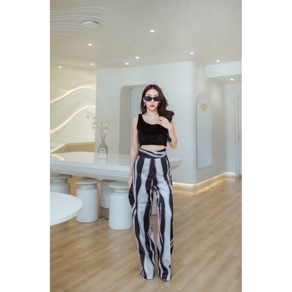 [La’lumiere Preloved] Highwaist Pants Cullotte