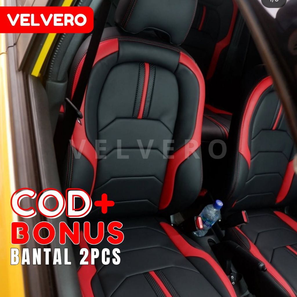 Sarung Jok Mobil Brio RS Full Set Dua Jok