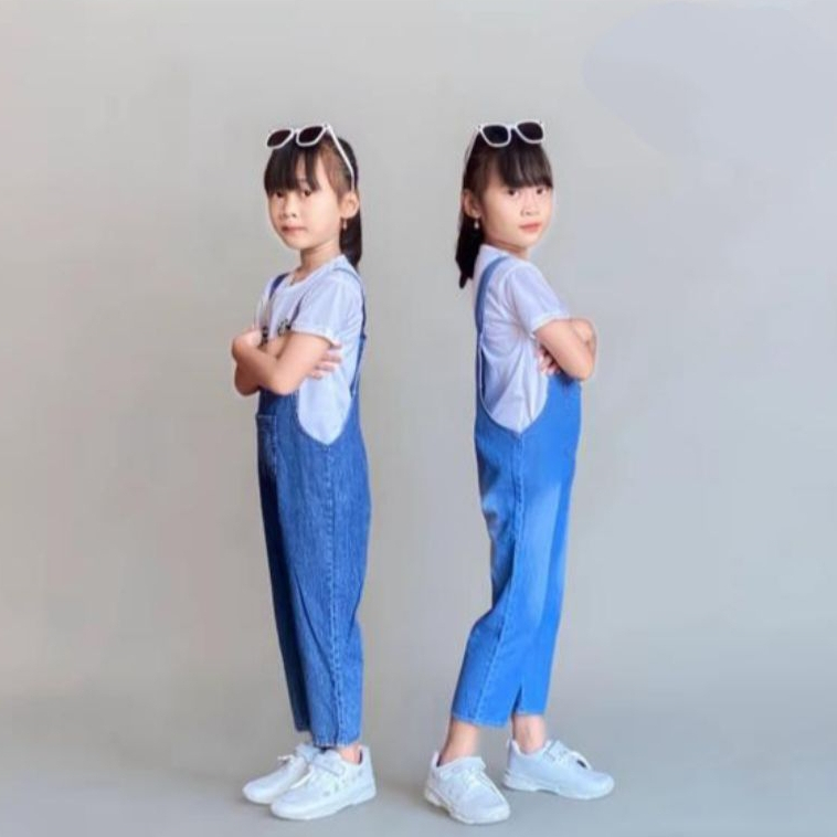 Overall Celana Panjang Anak,Overall Jeans Anak Perempuan
