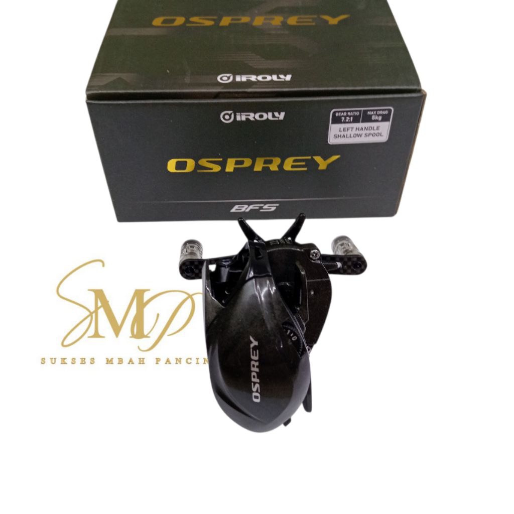 reel iroly osprey bc model 80 bc handle kiri