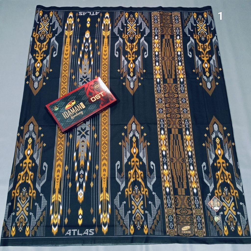 Sarung atlas idaman OST motif terbaru sarung atlas idaman kembang motif bhs
