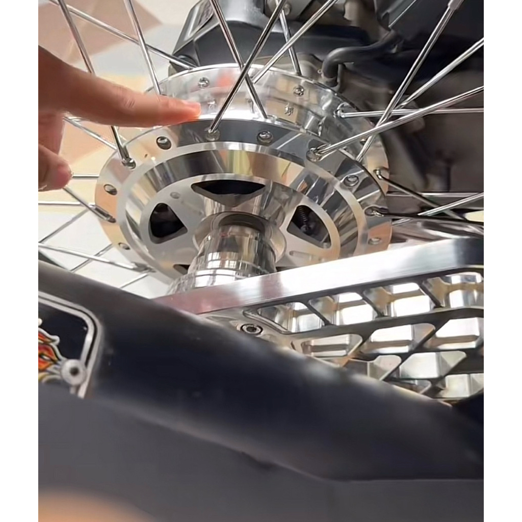 Tromol depan belakang vario110/scoopy/beat costum coak