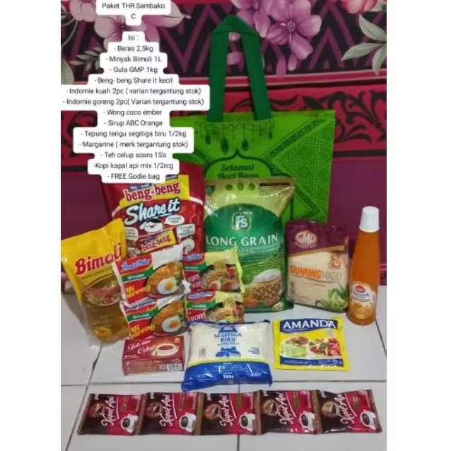 Paket Lebaran THR Sembako ( C)
