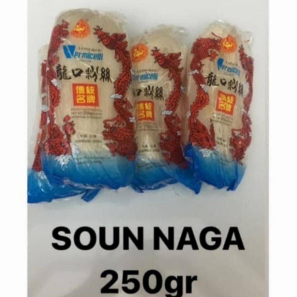 Soun Naga 250gr – Mie Soun / Bihun Kering Berkualitas Untuk Masakan