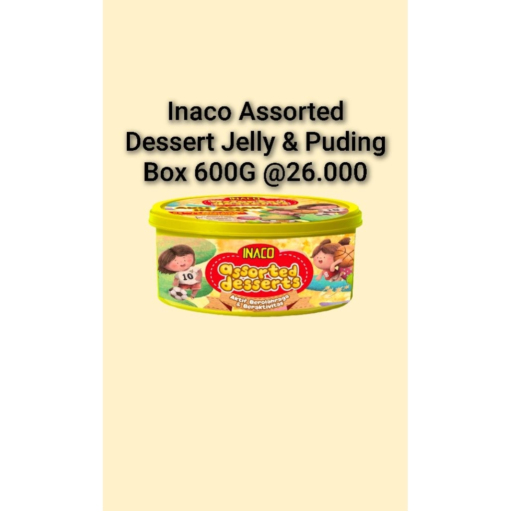 Inaco Jelly & Puding Box 600G
