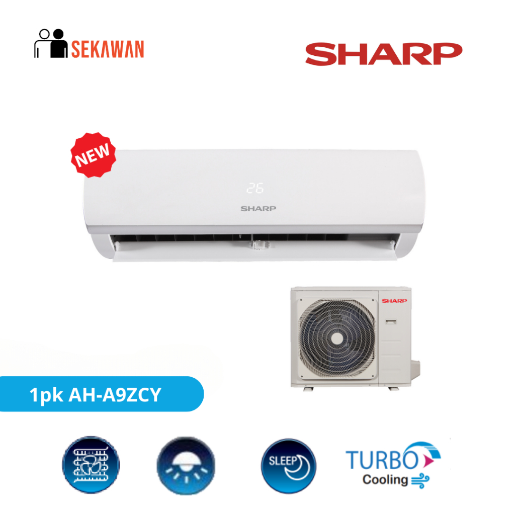AC 1 pk SHARP low watt AH-A9ZCY AC SHARP 1pk