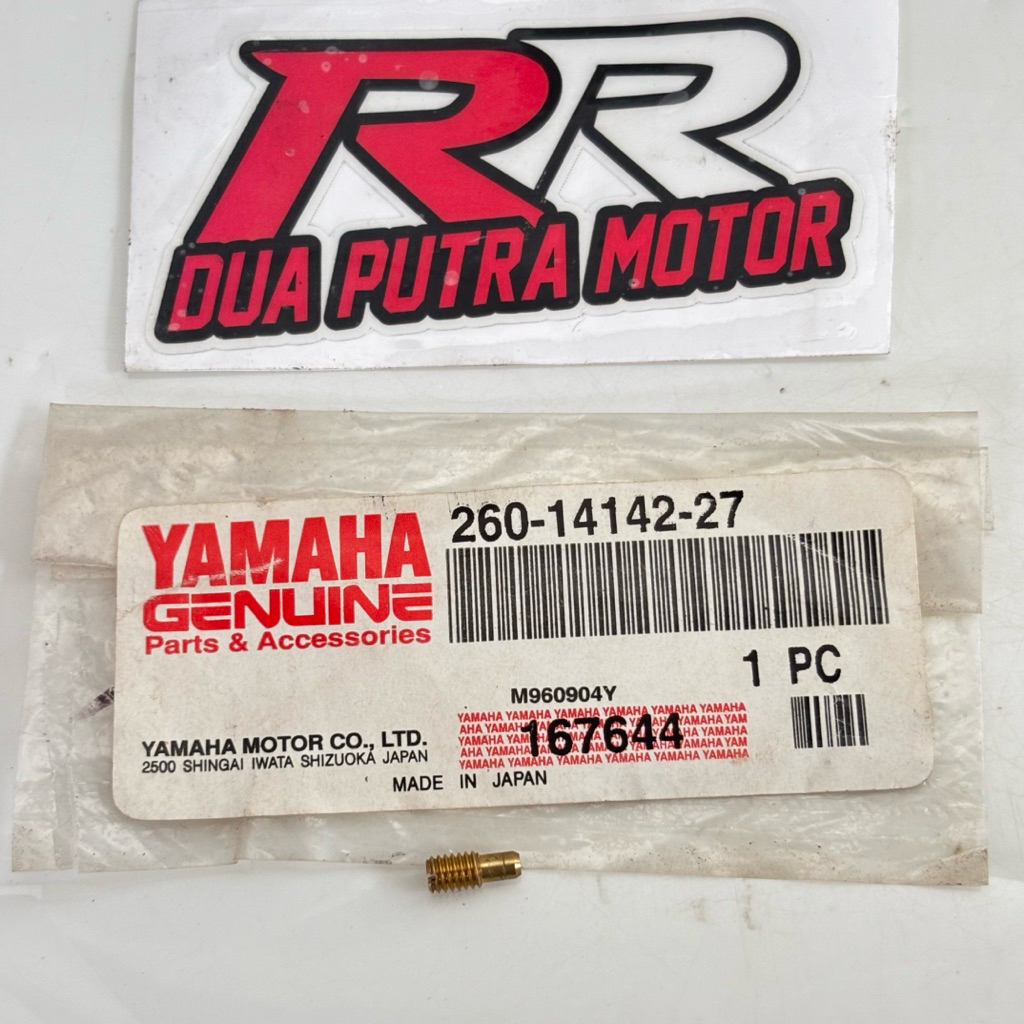 pilot jet zet pj karburator original ori yamaha rxk rx king rxs rx spesial special rxz rzr size uk u