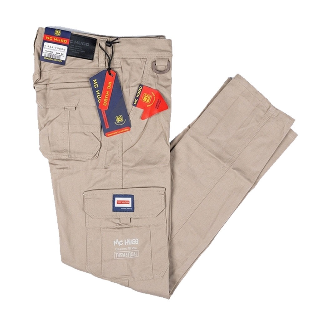 Cargo Panjang Pria MC HUGO Celana Kargo Kimpol