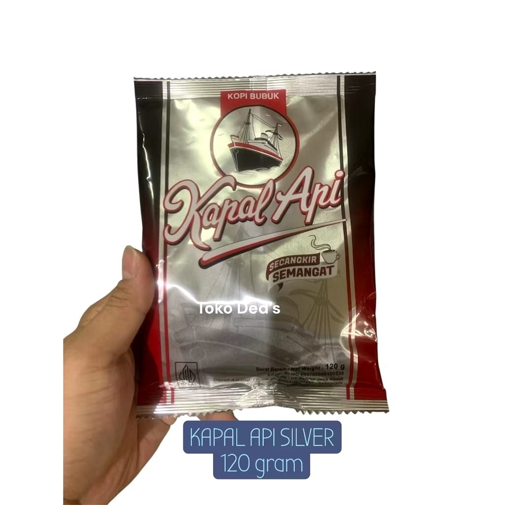 KAPAL API SILVER 120GR atau 250GR