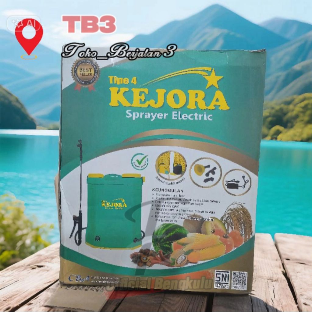Sprayer Elektrik KEJORA Tipe 4 SNI - Paket Lengkap Peralatan Semprot Petani