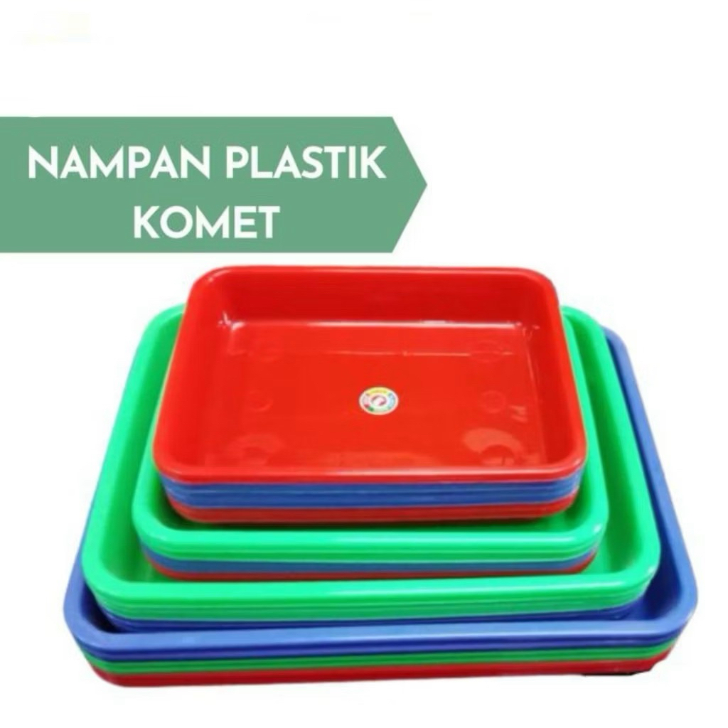 Nampan Plastik Komet Star DX/ Nampan Persegi Plastik Komet Star/ Nampan Plastik Warna Komet Star