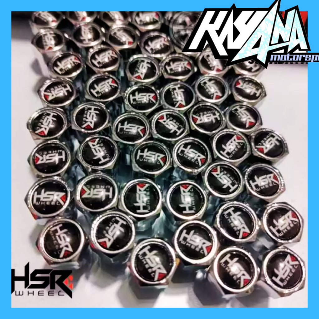 Tutup Pentil Ban HSR Wheel – Universal Untuk Mobil Motor Sepeda