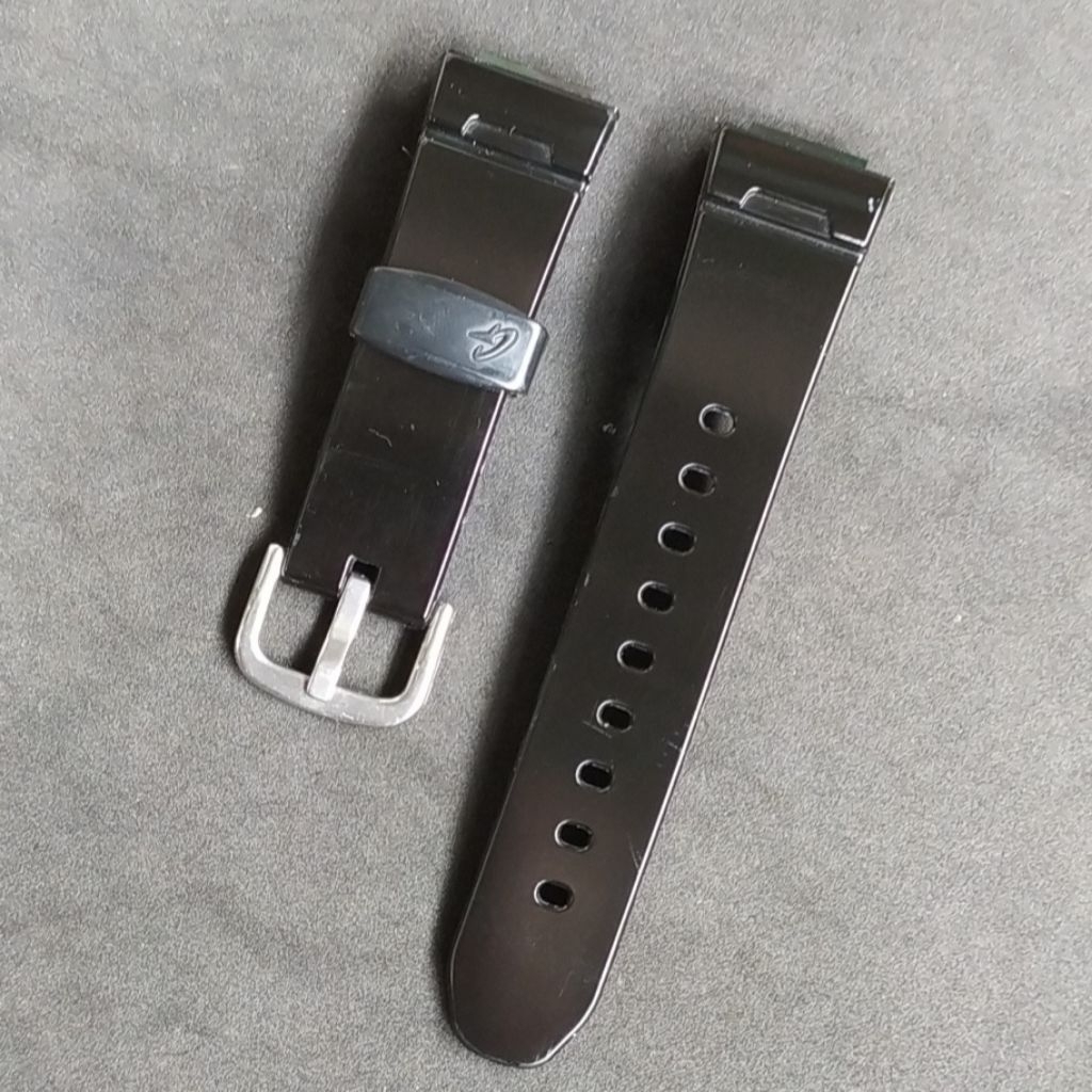 Tali Jam Tangan | Strap | CASIO BABY - G BGA - 100 - 1B ORIGINAL PART REPLACEMENT STRAP BLACK GLOSSY