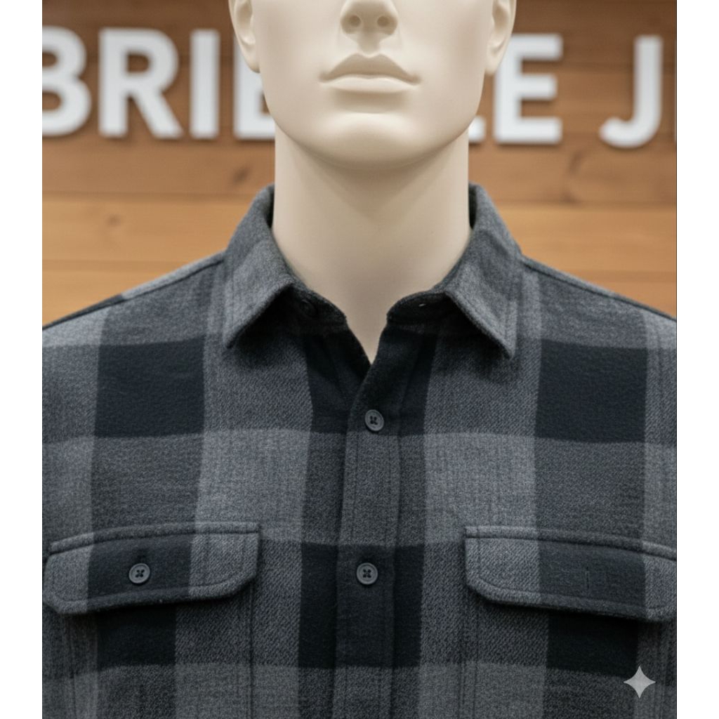 KEMEJA PRIA LENGAN PANJANG REGULER FIT GABRIELLE JEANS