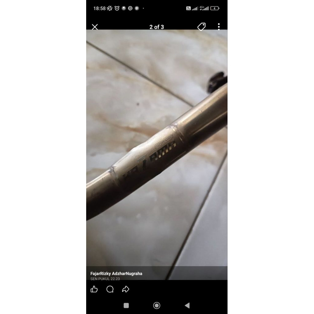 knalpot Rob1 beat karbu