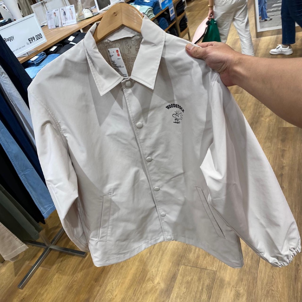 Jastip. Jacket Parka Uniqlo X Peanuts (MAN)