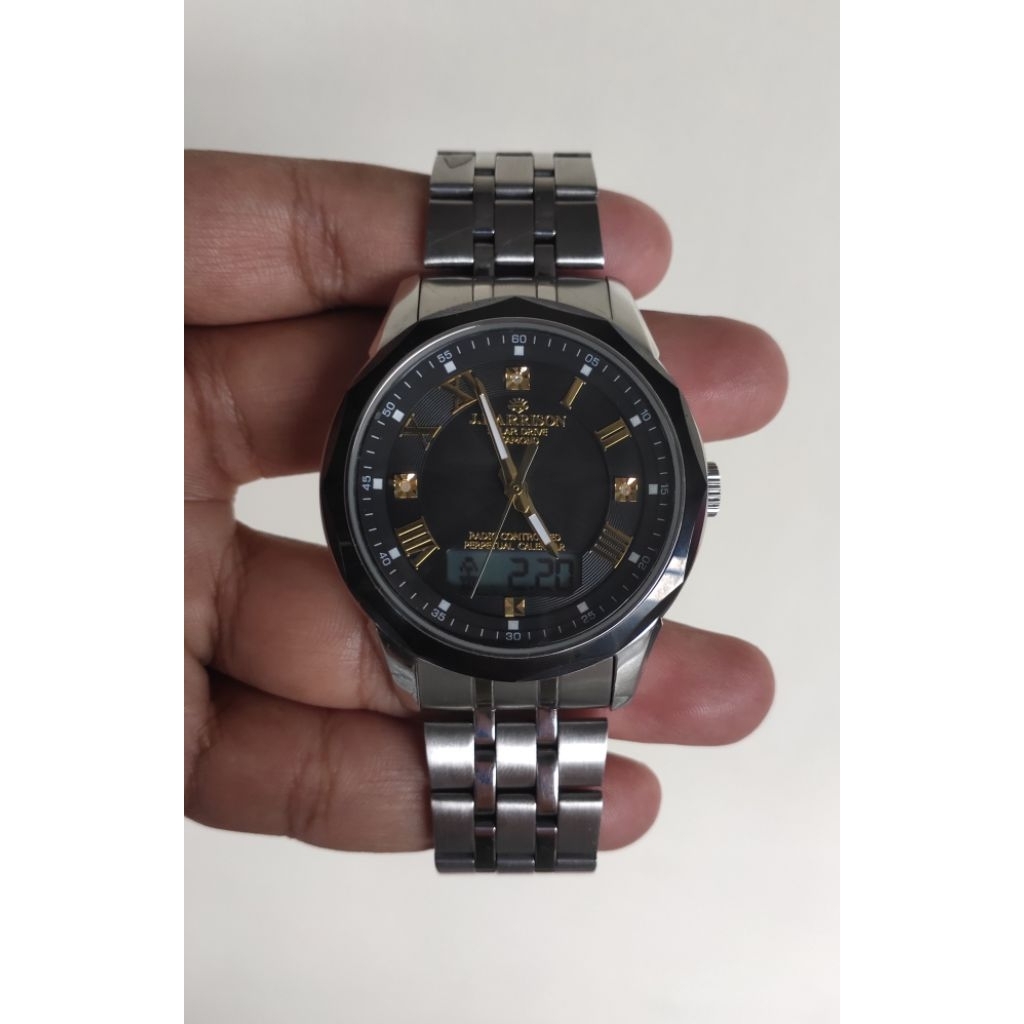 Jam Tangan JDM J-Horrison Solar Radio Control Second