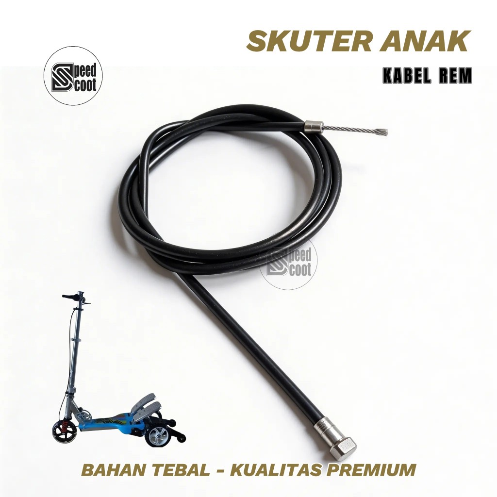 Kabel Kawat Rem Skuter Anak Pedal Injak HP RMB