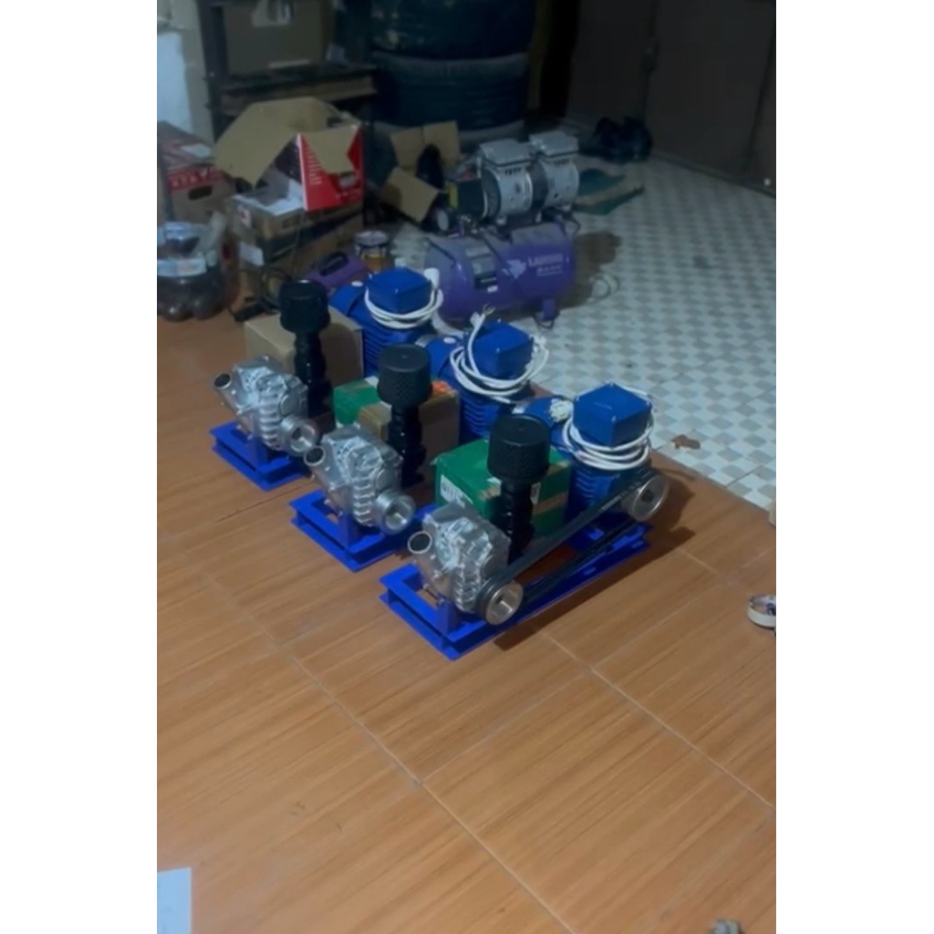 supercharger 2 hp fullset kolam bioflok paket lengkap dan hemat