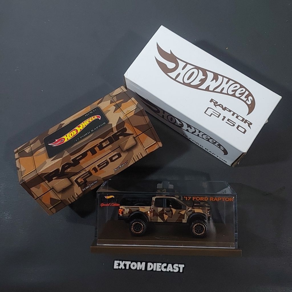 Hotwheels RLC Ford Raptor F150 Chamo Brown