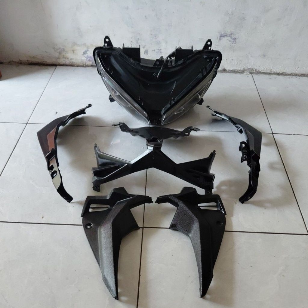 LAMPU REFLAKTOR DEPEAN CBR150R FACELIT LED SET BODY KASAR BATOKNYA TIPE K45G 2016-2018