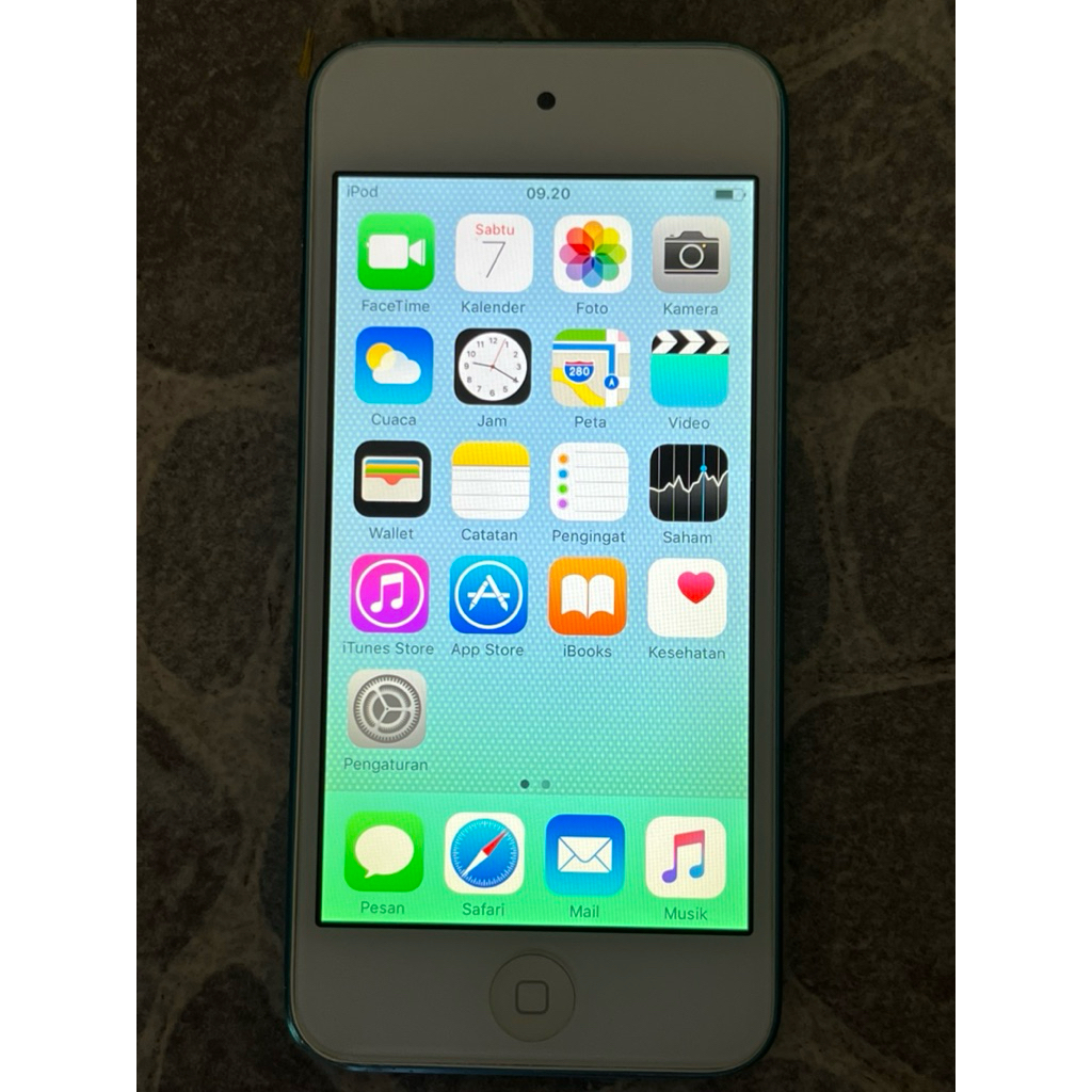ipod touch 5 blue 32gb second inter