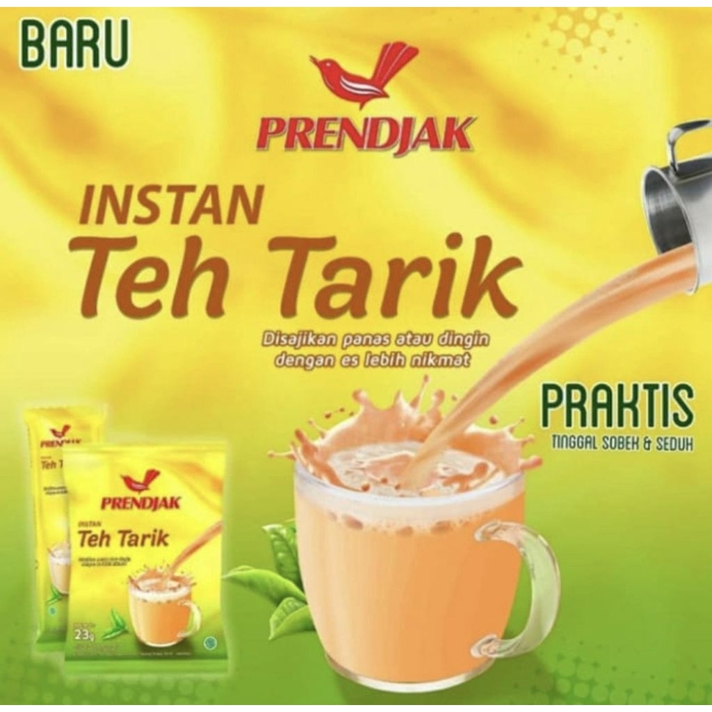 Teh Tarik Prendjak Teh Tarik Instan Teh Tarik instant Prendjak renceng Teh Tarik Predjak Bubuk Teh T