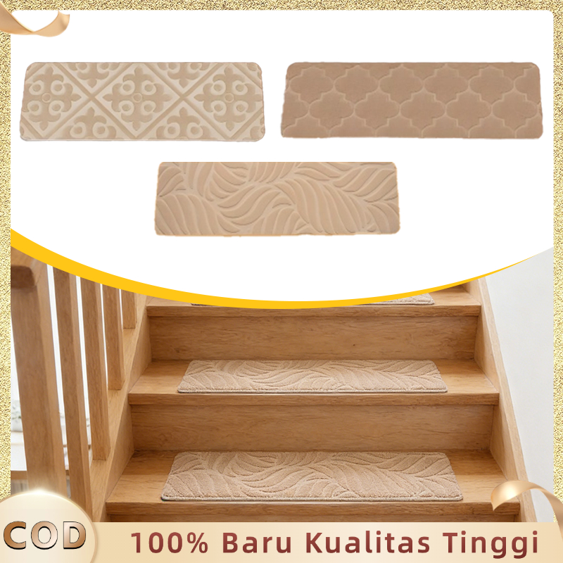 Karpet Tangga Anti Slip 55*19cm Slip Licin Reusable Anak Tangga Alas Tangga Anti Slip Stair Tread Ma
