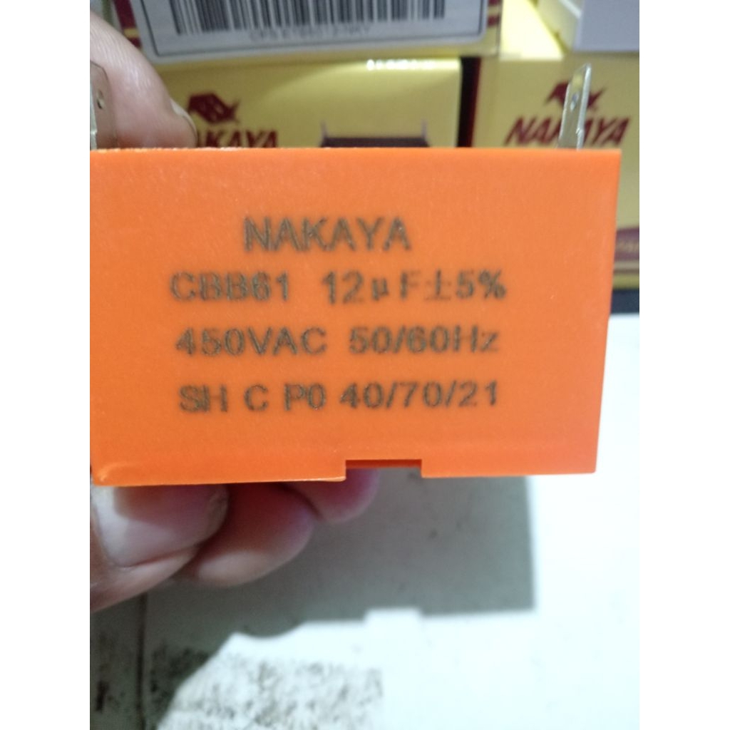 KAPASITOR GENSET 12 UF NAKAYA HIGH QUALITY